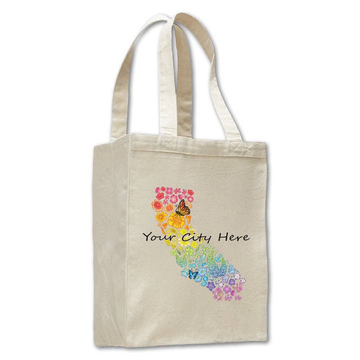 SF Mercantile - Vente Tote bag – unisexe - Petit sac à livres en toile personnalisable