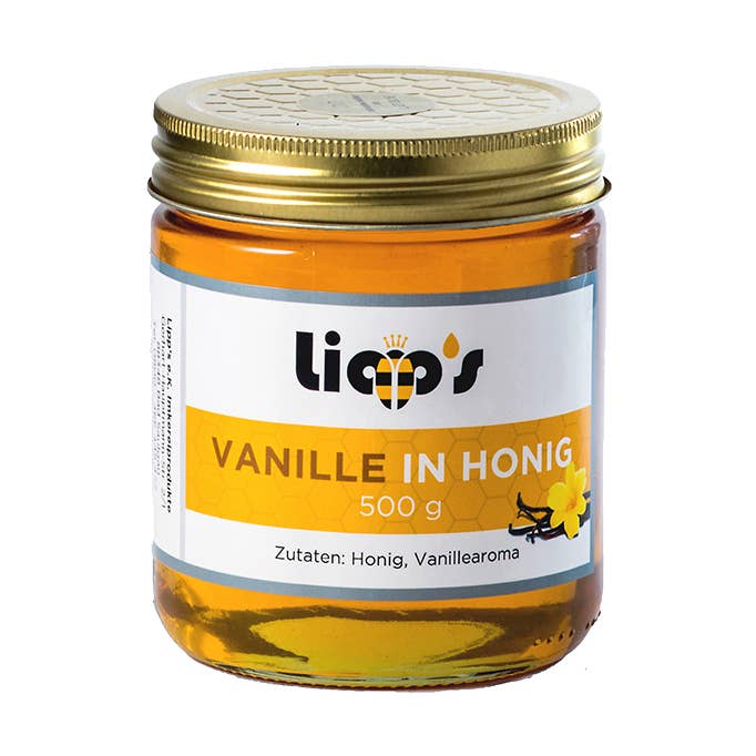 Vanilla in acacia 500 g for wholesale by Lipp's Imkereiprodukte e.K.
