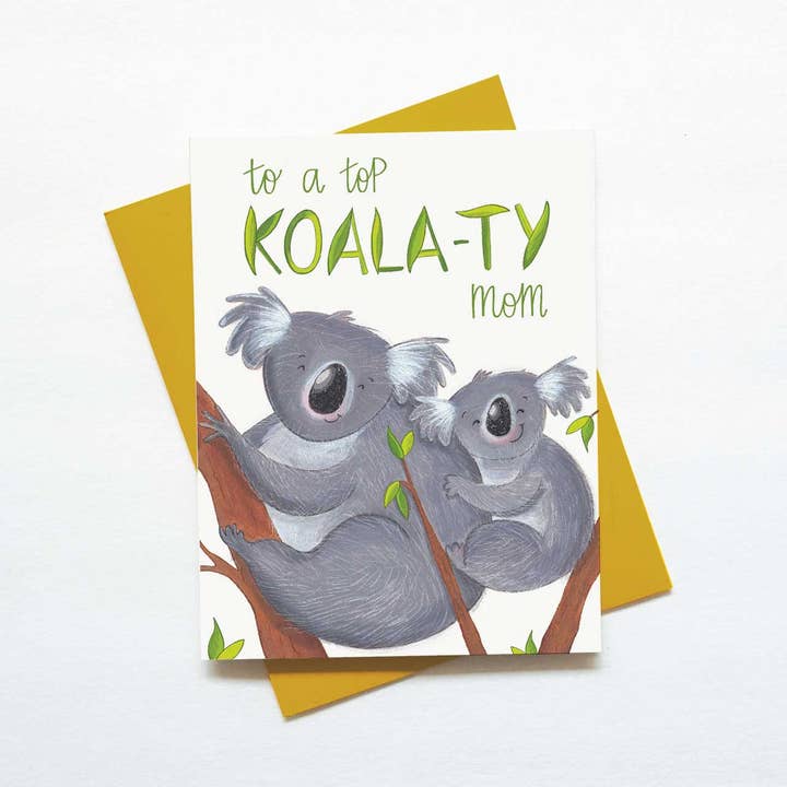 Koala Mamma Kort för wholesale av Green Bean Studio