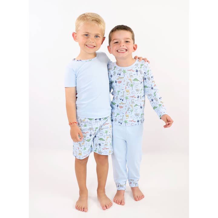 MARCELA – Großhandel Schlafanzug-Set – Kinder – Dinosaurs Pyjama für Kinder, Langarm und Hose3