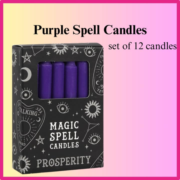 Velas de Hechizo Moradas para venta al por mayor de Magic Craft House