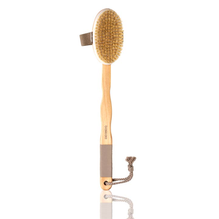 Wooden Bath Brush for wholesale by basicare