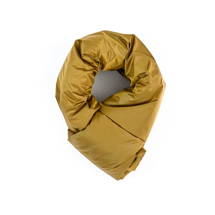 Abstract - Wholesale Scarf - Unisex - Mini padded scarf in solid nylon16