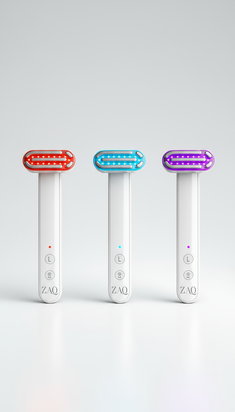 ZAQ Skin + Body Care - Wholesale Electronic Skincare Device - ZAQ Zayn 2.0 — 6-in-1 LED & Microcurrent Facial Wand9