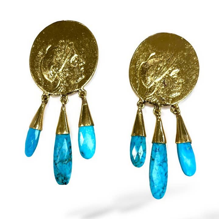 Boucles d'oreilles Vigne Radieuse pour la vente par Koda Wearables