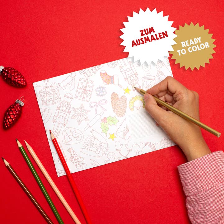 Buste "Scarabocchi di Natale" - Set da 8 in formato DIN C5 e ulteriori Risultati per buste natalizie all'ingrosso. Resi gratuiti e termini di pagamento a 60 giorni su Faire in tendenza su Faire.