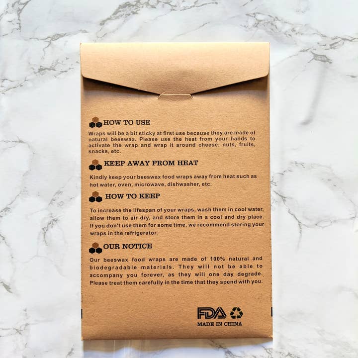 Refinement House - Vendita all'ingrosso Involucro/sacchetto per alimenti - Involucri in cera d'api4