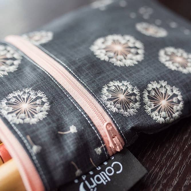 Colibri Canada - Wholesale Wet Bag - Kids & Baby - Dandelion Mini Double Duty Wet Bag 1