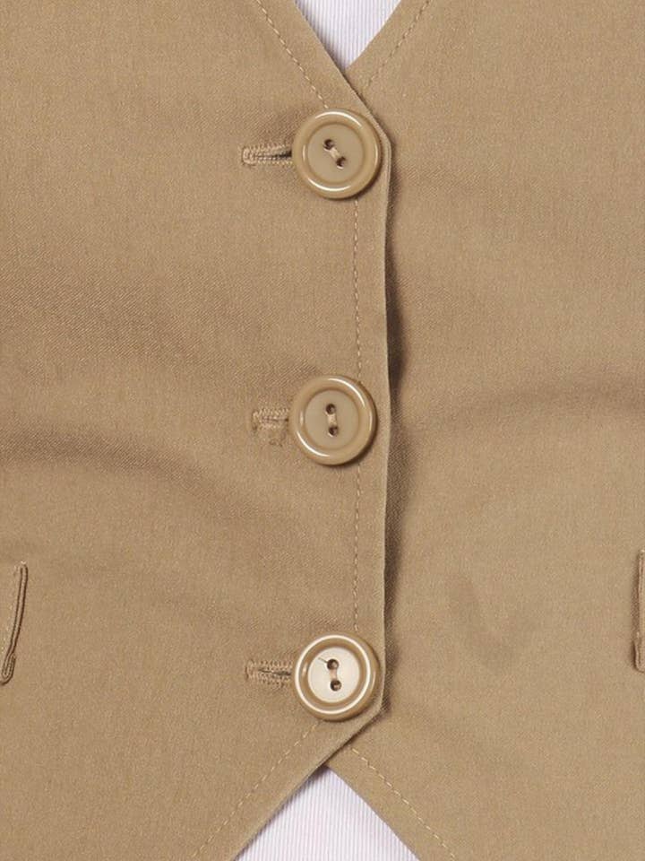 MOA COLLECTION – wholesale Suit vest – Women′s – Women's Casual Plus Size Tuxedo Vest Top23