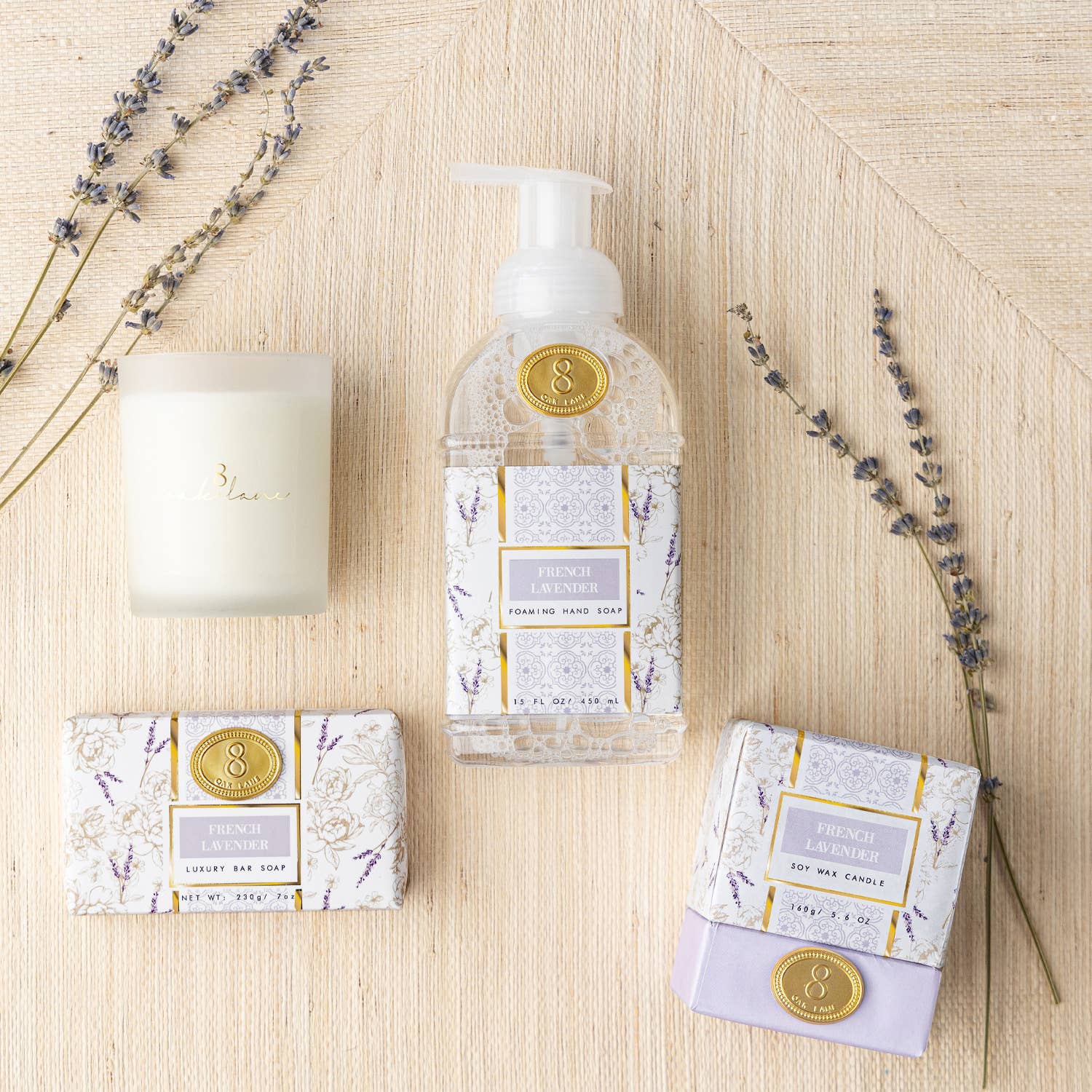 8 Oak Lane - Wholesale Hand Soap/Wash - French Lavender 15oz Foaming Hand Soap2