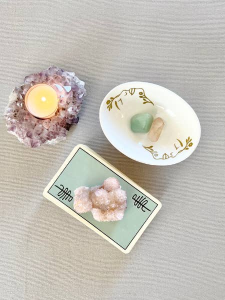 Flower Goddess Oval Bowl for wholesale by Wishcraft Goods