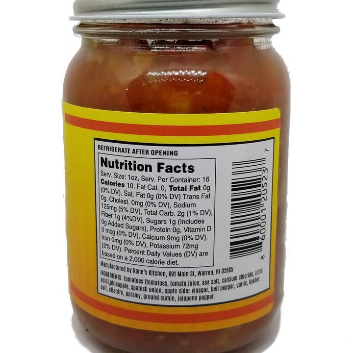 Kane's Kitchen - Wholesale Salsa - Grilled Pineapple Salsa