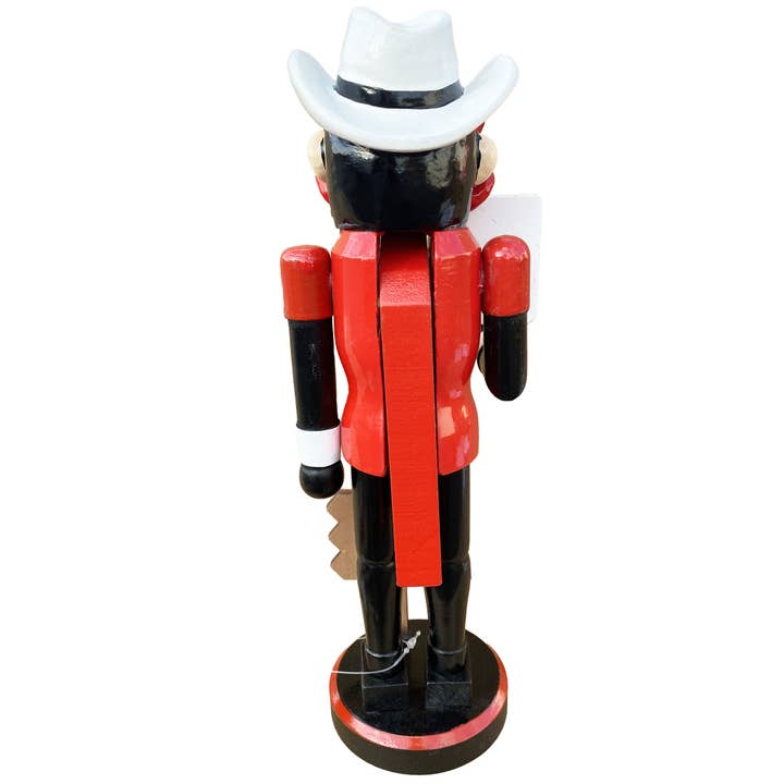 Santa’s Workshop Inc. - Wholesale Holiday Nutcracker - 12" Texas Tech Beware of the Red Raiders Nutcracker3