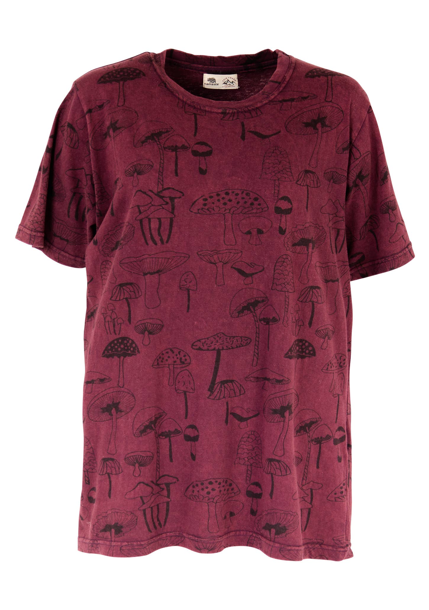 Namaste – wholesale T-shirt – Unisex – Mushroom T-Shirt2