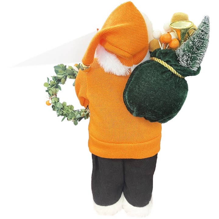 Santa’s Workshop Inc. - Wholesale Christmas Decoration - 12" Oklahoma State Proud Santa3