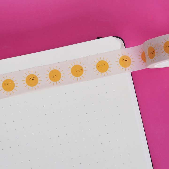 Nutmeg and Arlo - Wholesale Washi Tape - Cheery Sunshine Washi Tape