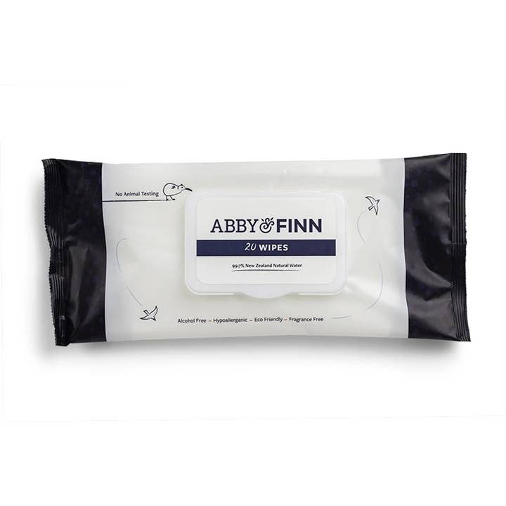 Lingettes de voyage pour la vente par ABBY&FINN