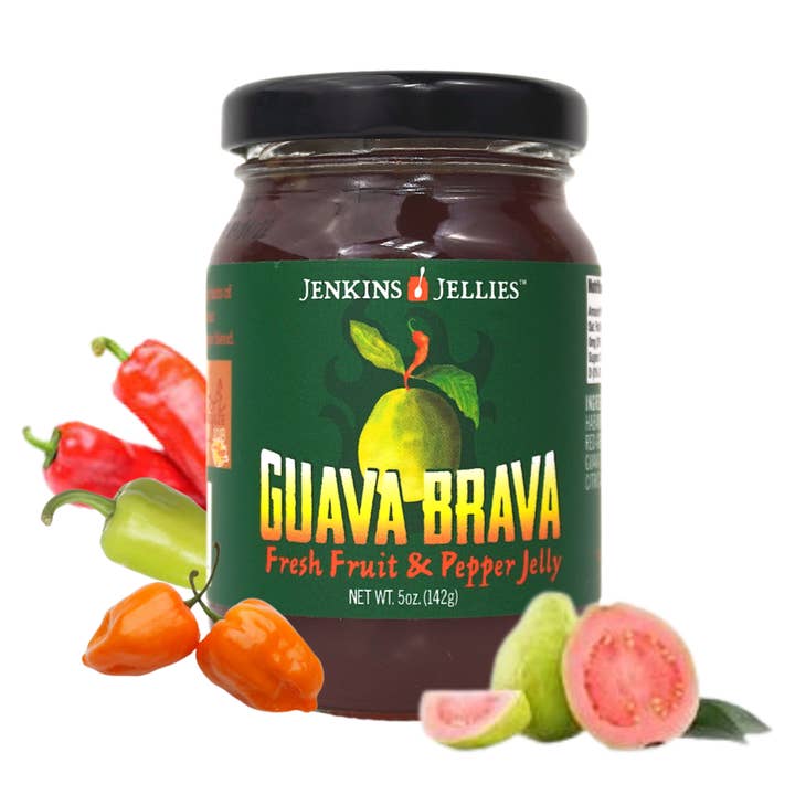 Gelée de poivre de goyave Brava 5 oz pour la vente par JENKINS JELLIES