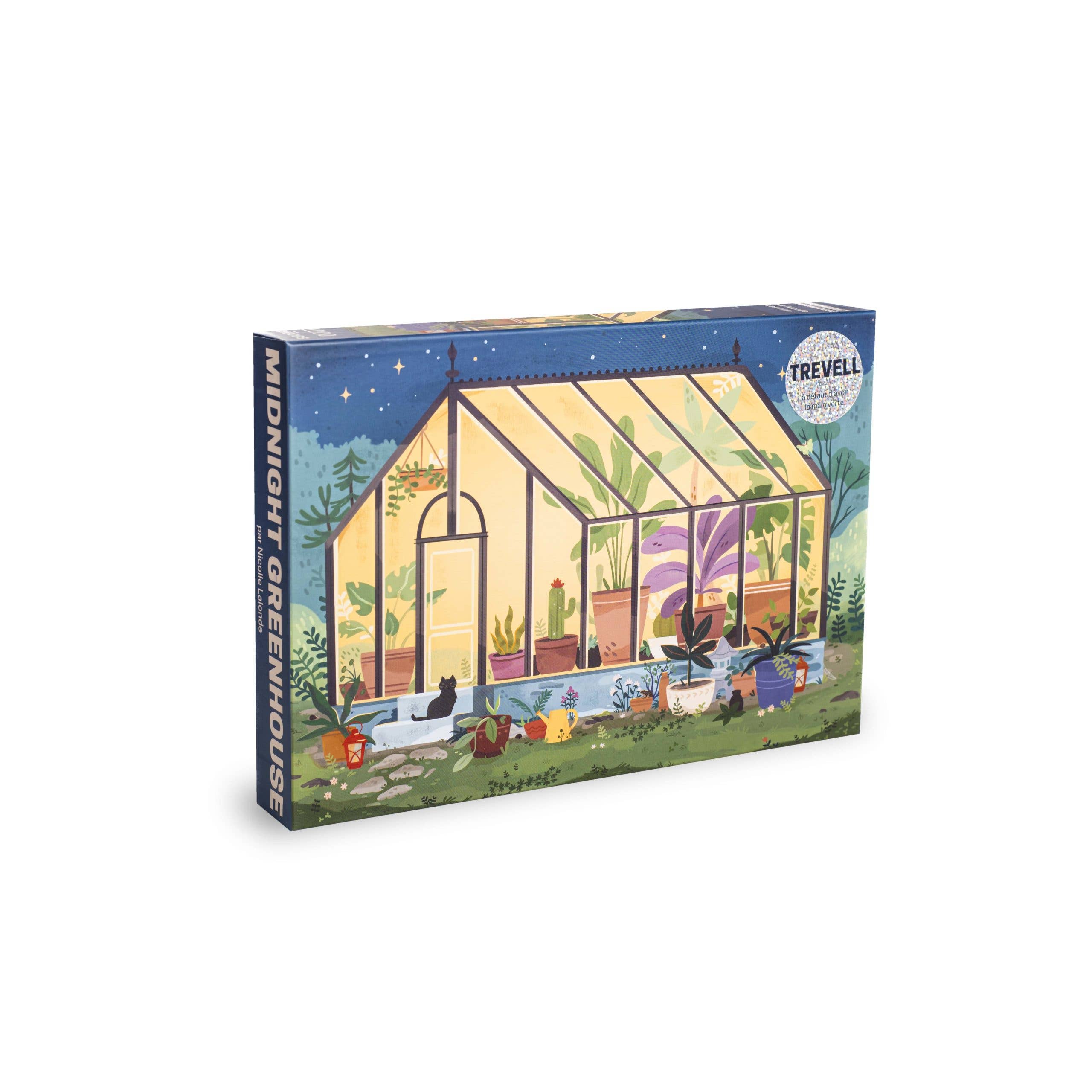 Trevell - Wholesale Puzzle - Adult - Midnight Greenhouse Puzzle - Trevell - 1000 pieces