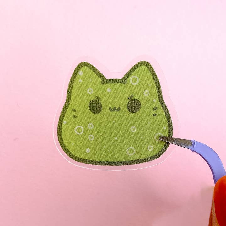 Autocollant Venom Kitty Bean pour la vente par Stami Studios