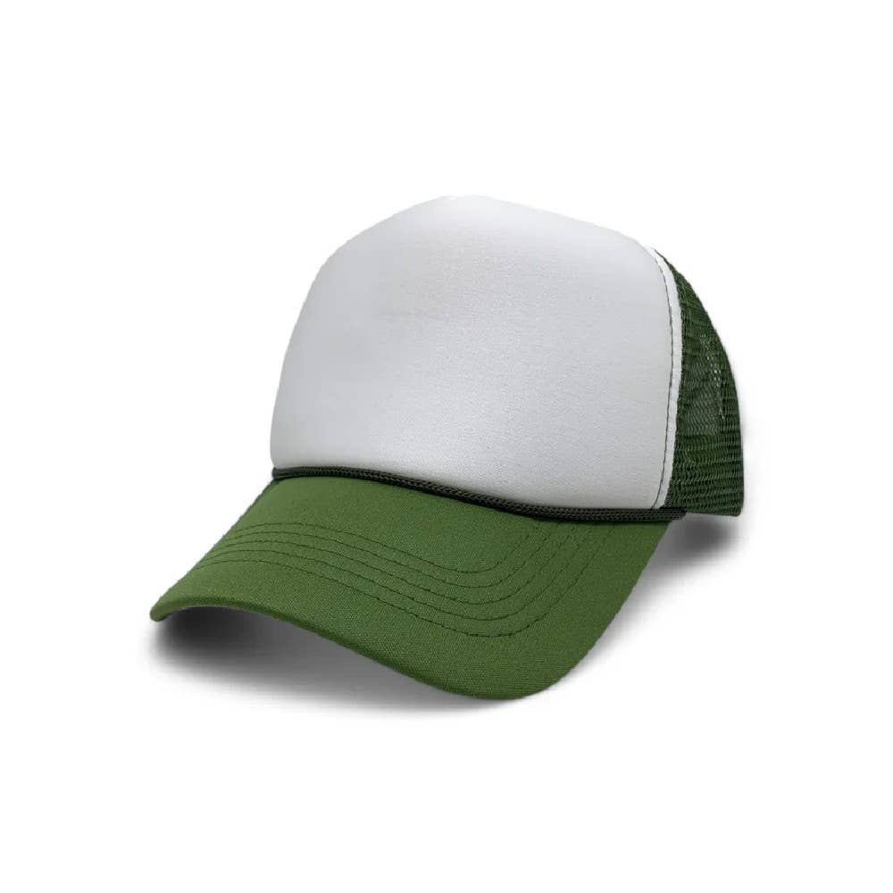 DOBBI - Wholesale Trucker Hat - Unisex - PLAIN FOAM TRUCKER 55