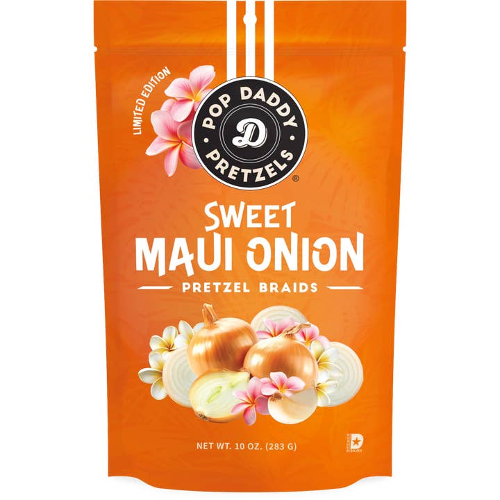 Cow Crack Wholesale - Wholesale Pretzels - Pop Daddy Sweet Maui Onion Pretzels
