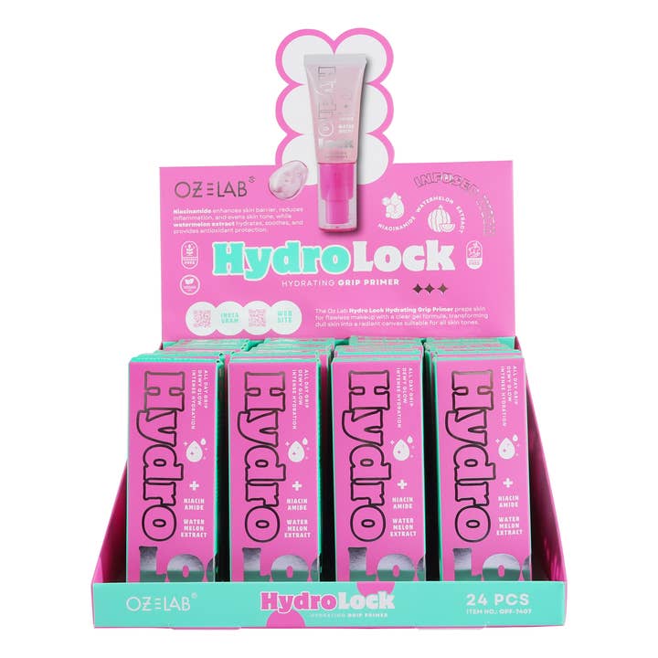 OZ Lab Beauty - Wholesale Face Makeup Primer - Hydrolock - Hydrating Grip Primer8