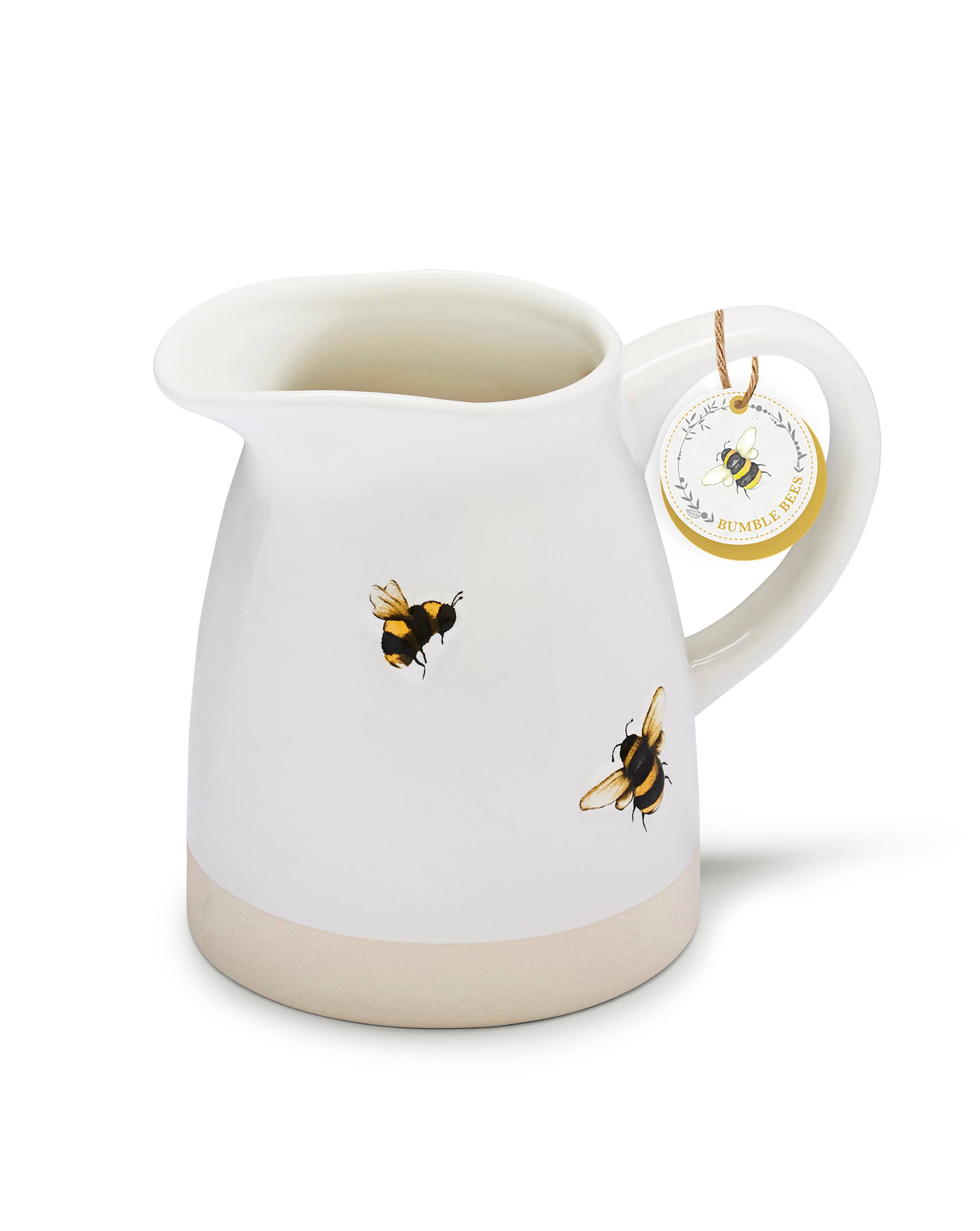Cream 1 Pint Jug Bumble Bees  for wholesale on Faire0