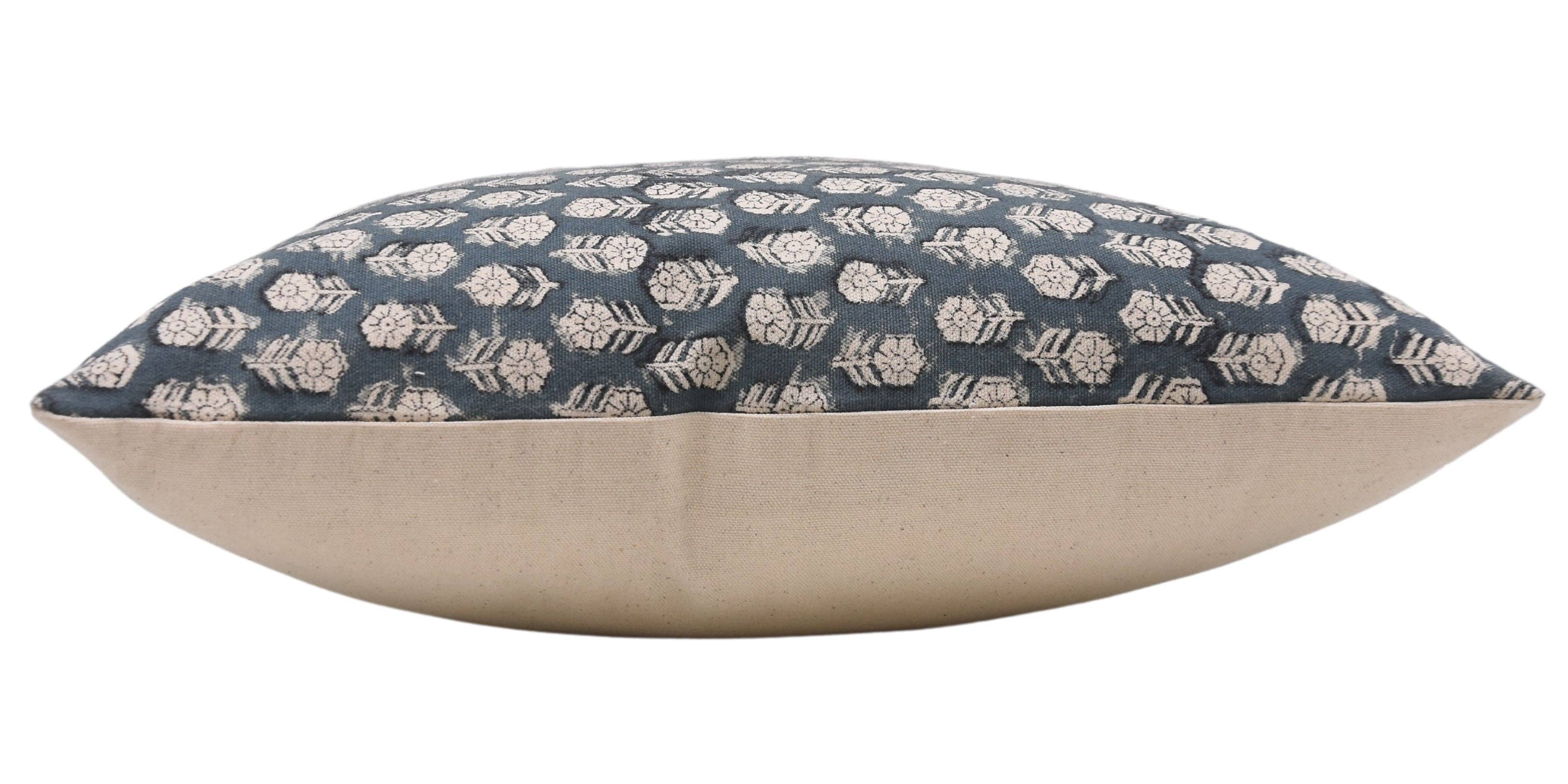 Fabdivine - Wholesale Throw pillow cover - Natural Hand Block Duck Canvas Pillow cover - Tulsi Buti5