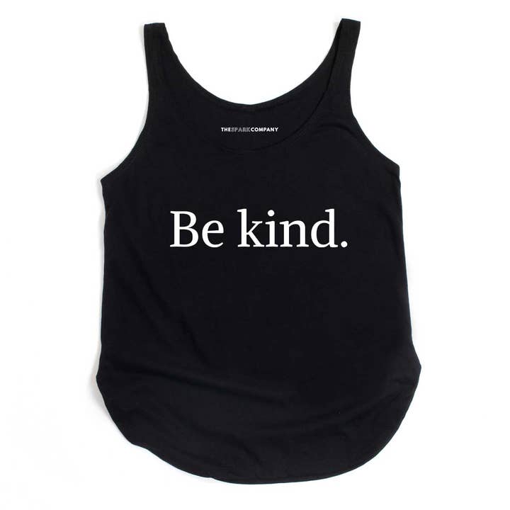 Be Kind LGBTQ+ Festival Tank Top for wholesale by The Spark Company