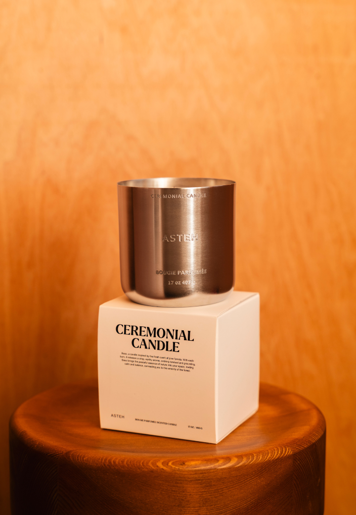 Asteh - Vente Bougie en bocal - Bougie cérémonielle Baso2