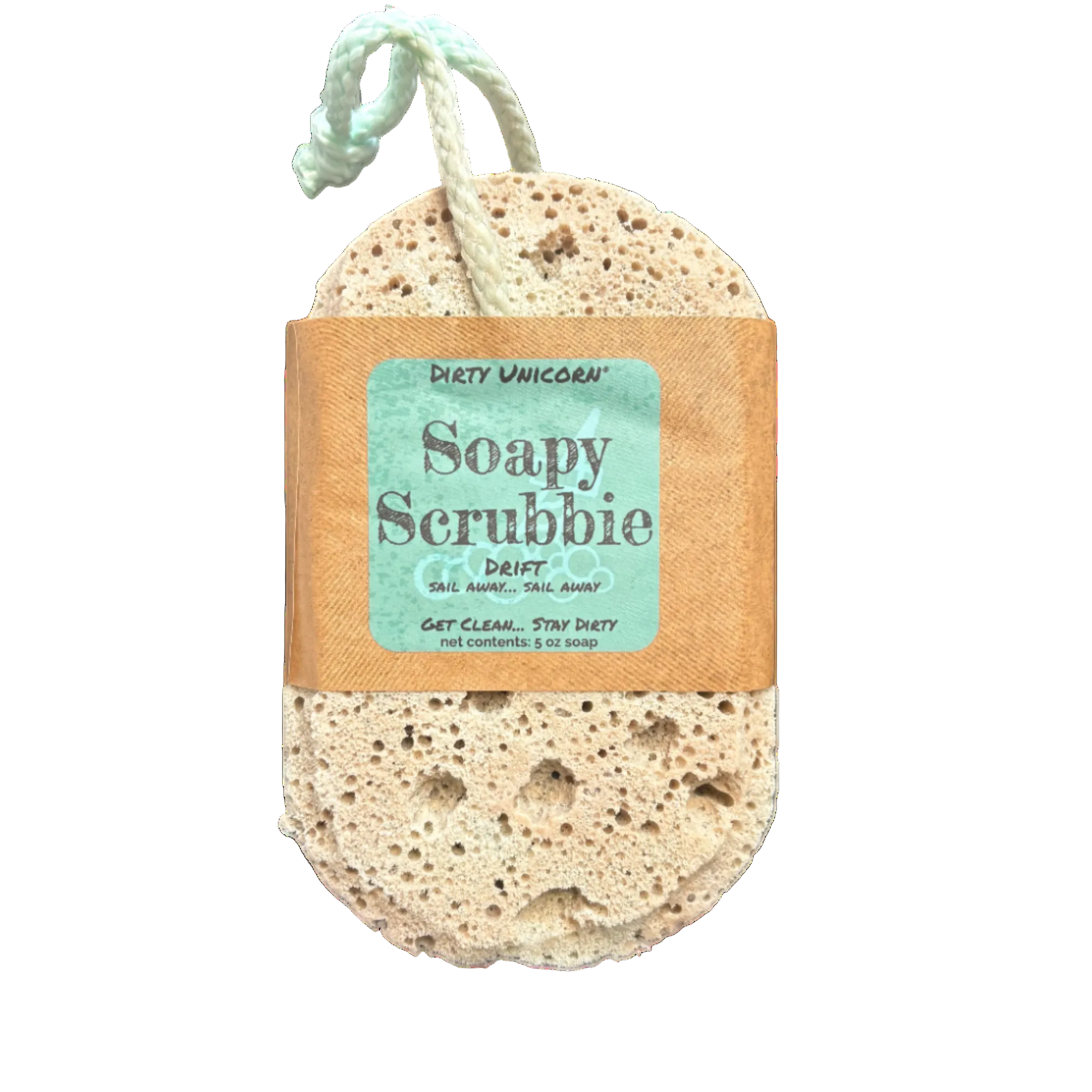 Dirty Unicorn - Vente Éponges de bain - Drift Soapy Scrubbie0