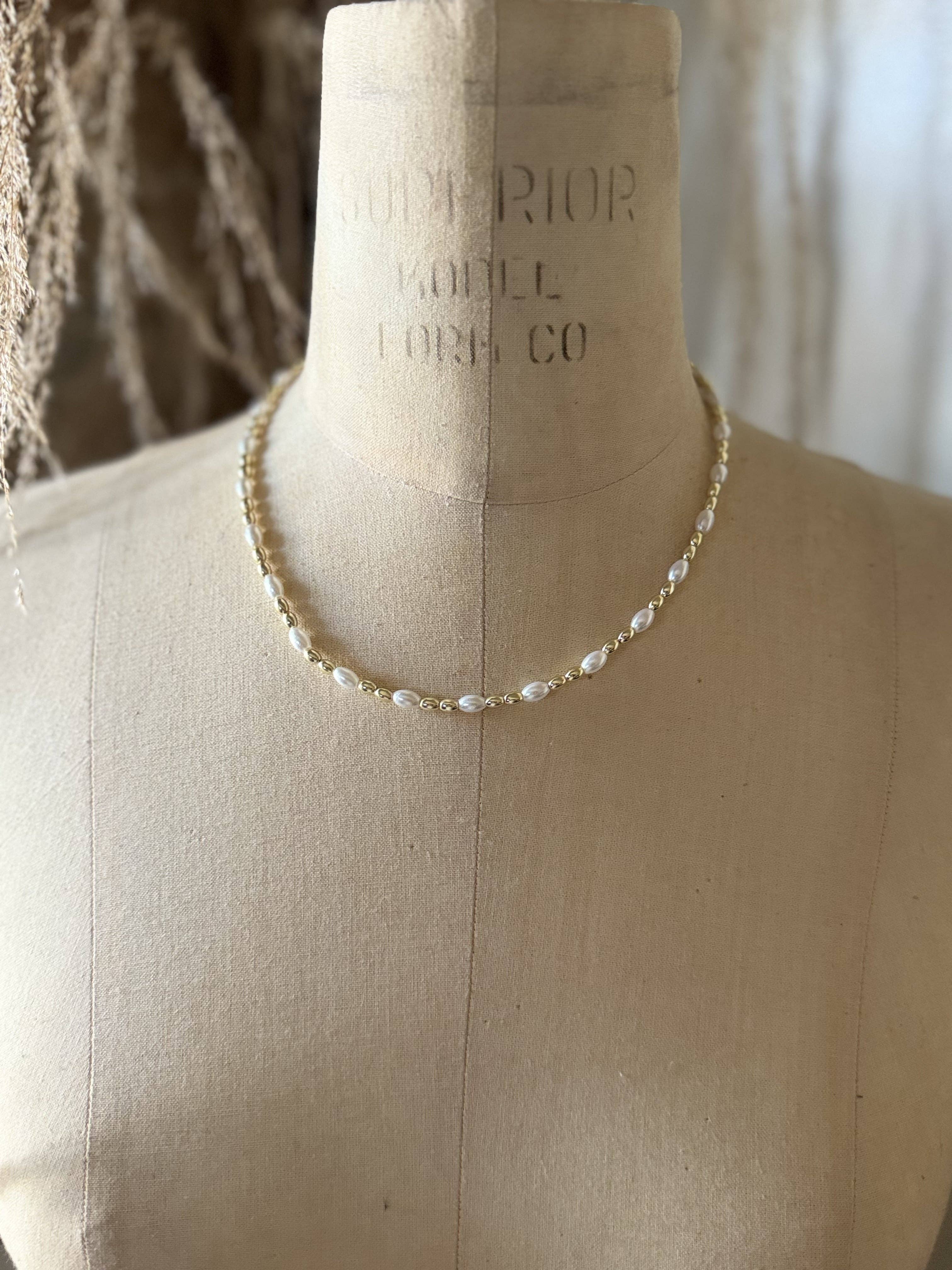 Golden Hour Studio - Wholesale Beaded/Pearl Necklace - Donni3