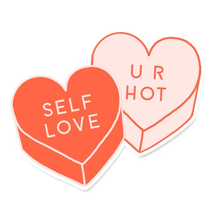 Maddon and Co - Vente Autocollant - Autocollant en vinyle Candy Hearts