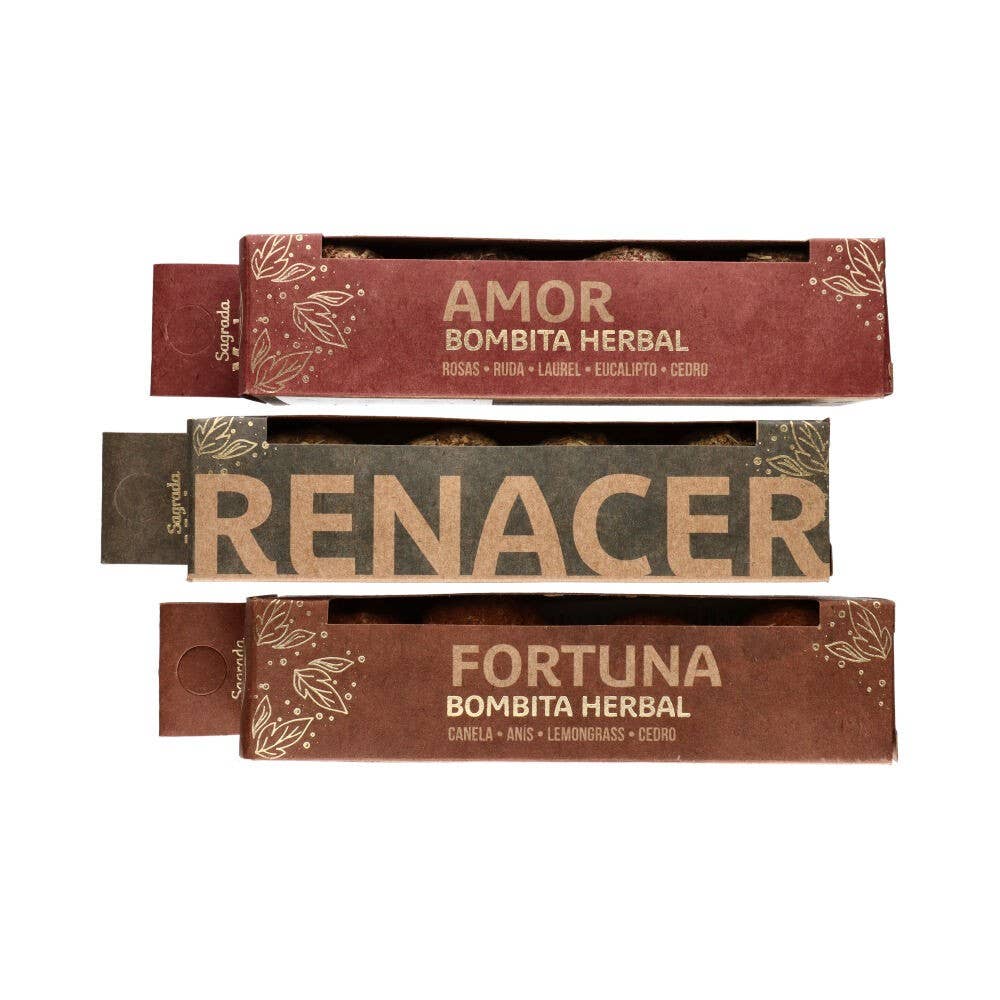 Vives de la Cortada S.L - Venta al por mayor Incienso - Bombita Herbal x4 Renacer - Sagrada Madre2