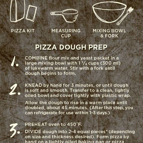 Delallo - Vente Mélange pour pain - Mélange de pâte à pizza2