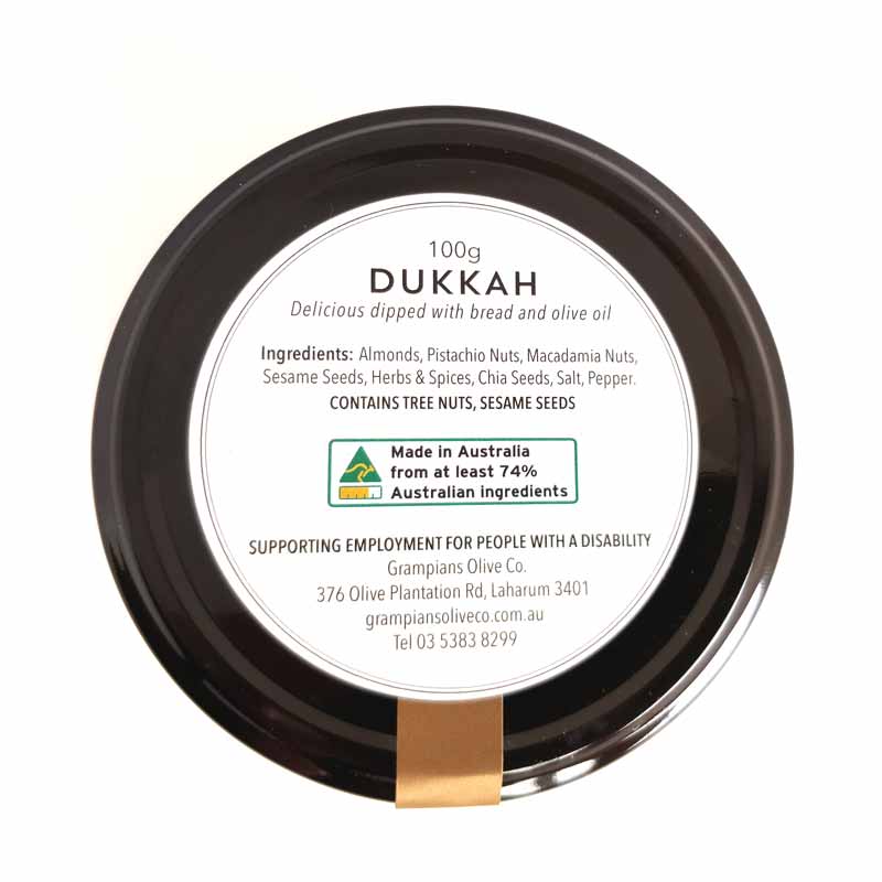 Grampians Olive Co. - Vente Mélanges d'épices séchées - Dukkah1