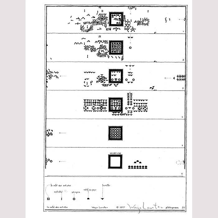 50 Watts - Venta al por mayor Arte y entretenimiento - Pictogramas de Warja Lavater - gran libro de arte en rústica6