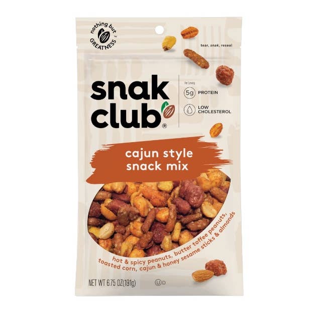 Snak Club Cajun Style Snack Mix for wholesale by Fizz and Sweets Wholesale