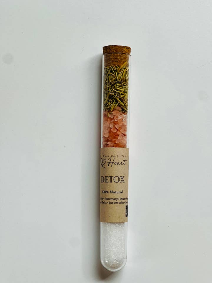 Detox Rosemary Bath Salts  for wholesale by WhatCallsTheHeart