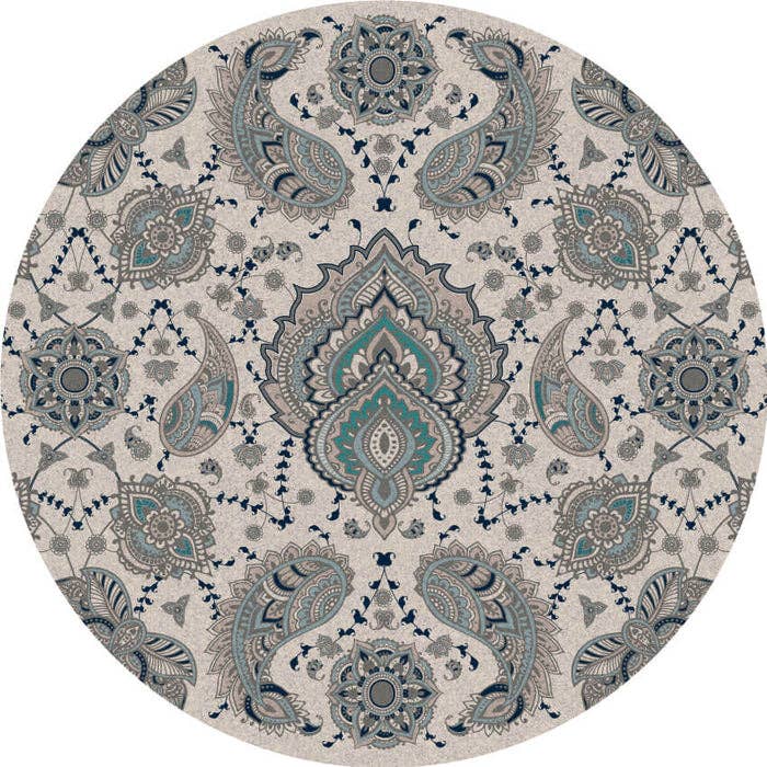 G Gray Blue Table Topper Picas for wholesale on Faire