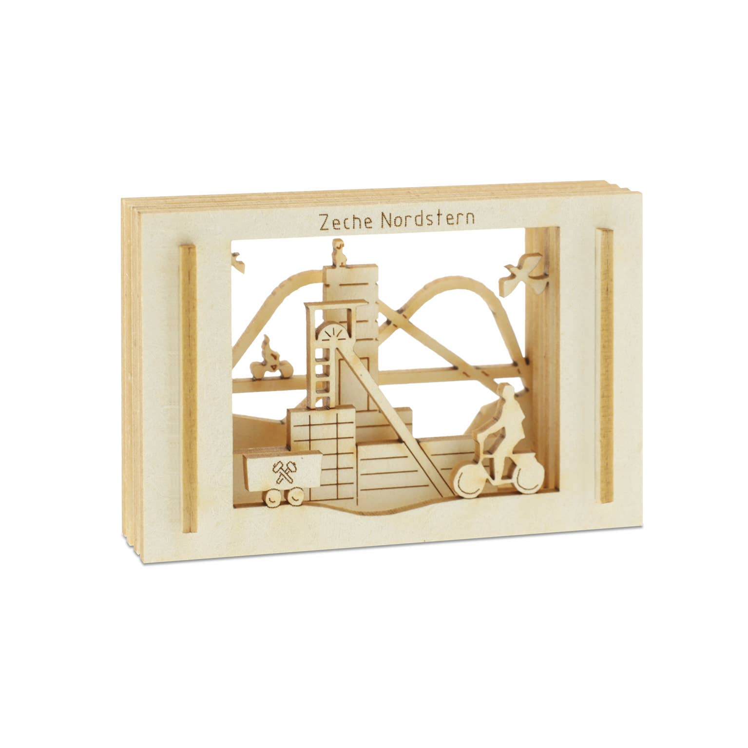 SILHOUBOX - Vente Décorations de table - Gelsenkirchen-Zeche Nordstern-Silhoubox S — article cadeau2