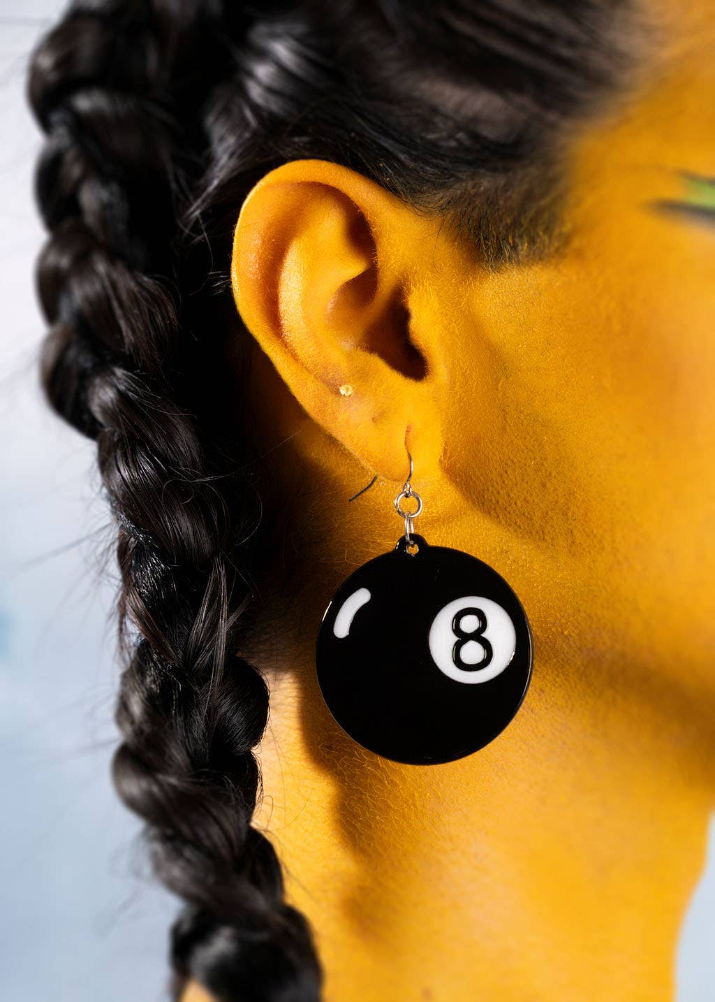 Peach Beast - Wholesale Dangle Earrings - Magic 8 Ball Earrings5