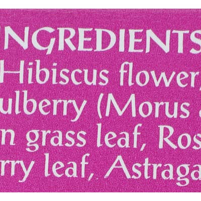 Triple Leaf Tea - Venta al por mayor Tés saludables/desintoxicantes - Té de hibisco con hoja de morera blanca