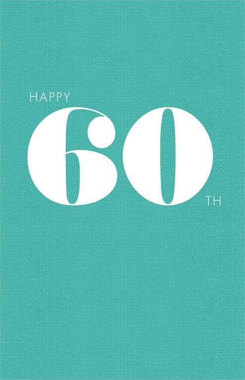 Found Image Press - Wholesale Sticker - Sticker HB-487 Happy 60th0