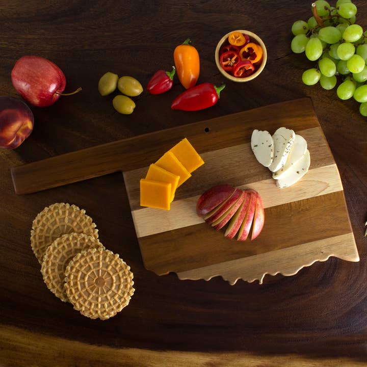 Totally Bamboo - Wholesale Cutting Board - Rock & Branch® Shiplap Series Oklahoma Serving Board