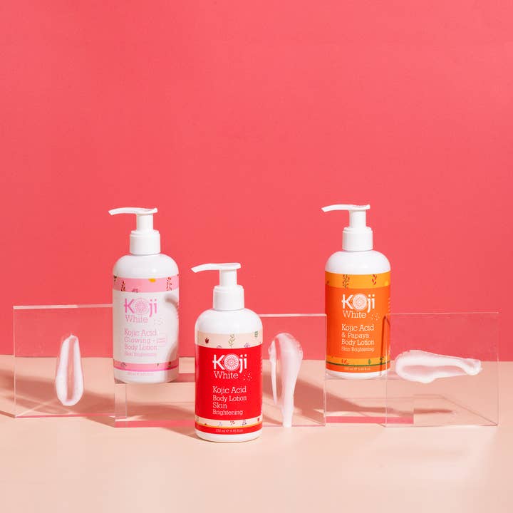 Koji White - Wholesale Body Cream/Lotion - Kojic Acid & Papaya Skin Brightening Body Lotion (2 Bottles)8