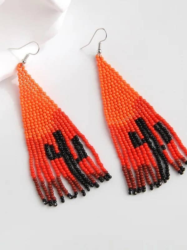 Oorbellen met rocaillehaakje voor wholesale door The Runnin Iron