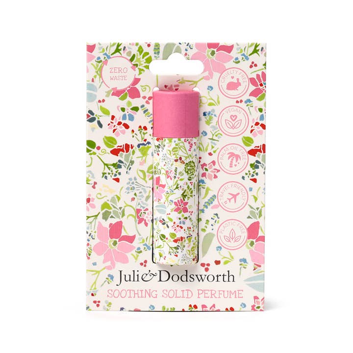 Bálsamo Perfume Sólido Botânico Rosa Julie Dodsworth por atacado de Puckator EU