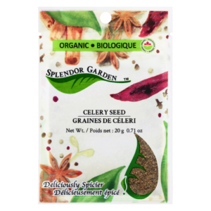 Star Wholesale Ltd. - Wholesale Seeds/Kernels - SG ORG. Celery Seed Whole 6/20g SR $5.990